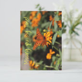 フローラ恋しく思バタフライ サンキューカード (スタンド正面)