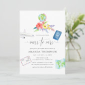 フローラ恋しく思ブライダルシャワー 招待状 (スタンド正面)