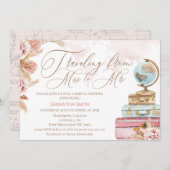 フローラ恋しく思旅行からミセスブライダルシャワー 招待状 (正面/裏面)