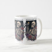 フローラ恋のスケルトン コーヒーマグカップ (正面右)