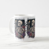 フローラ恋のスケルトン コーヒーマグカップ (正面左)