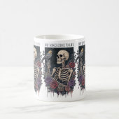 フローラ恋のスケルトン コーヒーマグカップ (中央)