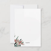 フローラ悔やみや弔慰サンキューカード サンキューカード (裏面)