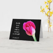 フローラ悔やみや弔慰聖なる書物、 経典詩 カード (黄色い花)