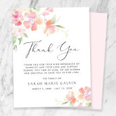 フローラ悔やみや弔慰葬儀サンキューカード