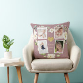 フローラ愛するママ写真コラージュ母の日 クッション (椅子)