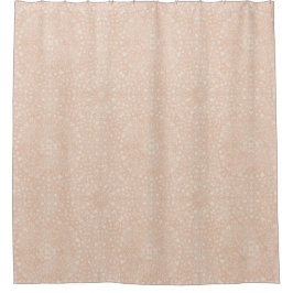 フローラ愛マンダラクレピンク シャワーカーテン