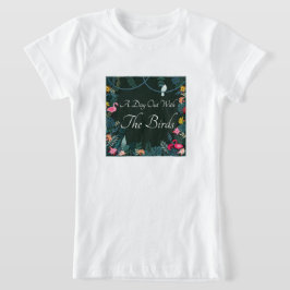 フローラ感じが一日も外に出る Tシャツ