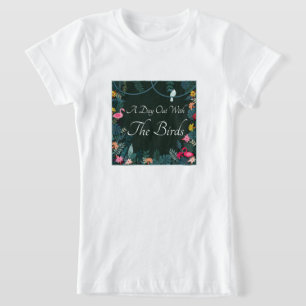 フローラ感じが一日も外に出る Tシャツ
