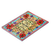 フローラ感動的ガーリーおもしろい ノートブック (左側)