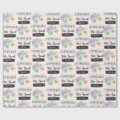 フローラ感動的包装紙 ラッピングペーパー (フラット)