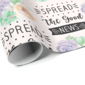 フローラ感動的包装紙 ラッピングペーパー (ロールコーナー)