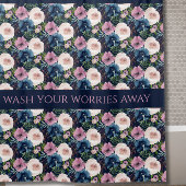 フローラ感動的引用文シャワーカーテン シャワーカーテン