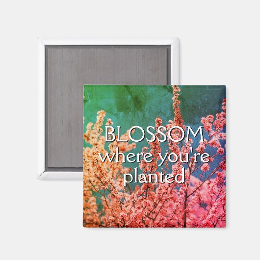 フローラ感動的引用文 マグネット (正面/裏面)