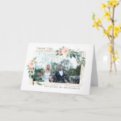 フローラ感謝していが私のブライドメイドカードだったこと カード (黄色い花)