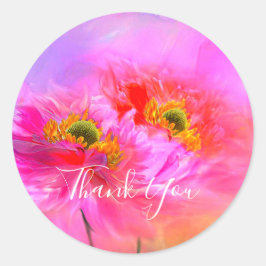 フローラ感謝していファンタジー ラウンドシール