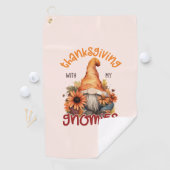 フローラ感謝と私のノミー ゴルフタオル (インサイチュ)