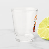 フローラ感謝と私のノミー ショットグラス (左)