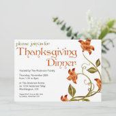 フローラ感謝祭ディナーパーティの招待状29 招待状 (スタンド正面)