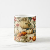 フローラ感謝祭ヴィンテージパターン(10) コーヒーマグカップ (中央)