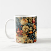 フローラ感謝祭ヴィンテージパターン(12) コーヒーマグカップ (左)