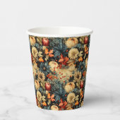 フローラ感謝祭ヴィンテージパターン(12) 紙コップ (左)