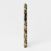 フローラ感謝祭ヴィンテージパターン(12) iPhoneケース (左側)