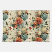 フローラ感謝祭ヴィンテージパターン(1) キッチンタオル (横)