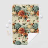フローラ感謝祭ヴィンテージパターン(1) ゴルフタオル (インサイチュ)