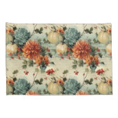 フローラ感謝祭ヴィンテージパターン(1) 枕カバー (裏面-右)