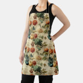 フローラ感謝祭ヴィンテージパターン(2) エプロン (インサイチュ)