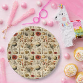 フローラ感謝祭ヴィンテージパターン(3) ペーパープレート (パーティー)