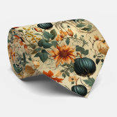 フローラ感謝祭ヴィンテージパターン(6) ネクタイ (ロール)