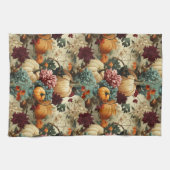 フローラ感謝祭ヴィンテージパターン(8) キッチンタオル (横)