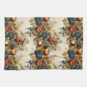 フローラ感謝祭ヴィンテージパターン(9) キッチンタオル (横)