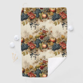 フローラ感謝祭ヴィンテージパターン(9) ゴルフタオル (インサイチュ)