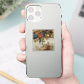 フローラ感謝祭ヴィンテージパターン(9) シール (スマートフォン)