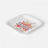 フローラ感謝 ペーパープレート (傾斜あり)