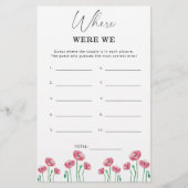 フローラ我々のブライダルシャワーゲーム (正面)