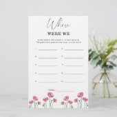 フローラ我々のブライダルシャワーゲーム (スタンド正面)