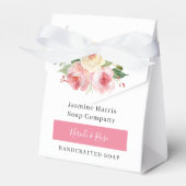 フローラ手作りソープネロリとバラのお願い箱 フェイバーボックス (正面サイド)