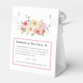 フローラ手作りソープネロリとバラのお願い箱 フェイバーボックス (裏面サイド)