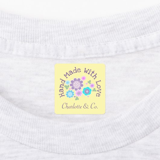 フローラ手作りラブプロダクトパーソナライズされた ラベル (貼付)