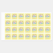 フローラ手作りラブプロダクトパーソナライズされた ラベル (シート)