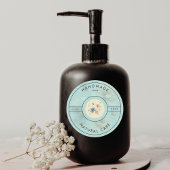 フローラ手作り製品ラベルシール ラウンドシール