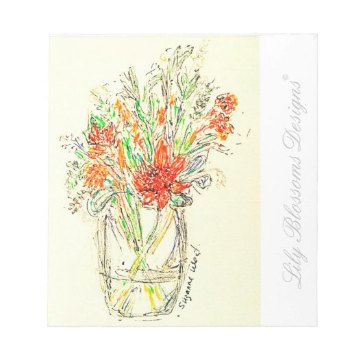 フローラ手帳 ノートパッド (正面)