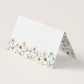 フローラ折り畳み名刺 名刺 (裏面)