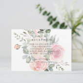 フローラ披露宴カード エンクロージャーカード (スタンド正面)