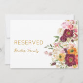 フローラ抱擁マトリックス予約サイン (正面)