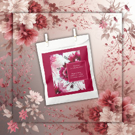 フローラ抽象芸術バラ結婚の フェイバーバッグ